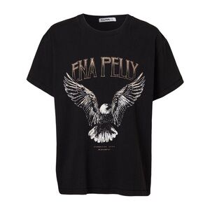 Ena Pelly Soaring Eagle Tee Washed Black